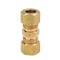Thrifco Plumbing No. 62-C 3/8 Inch Lead-Free Brass Compression Coupling 4401062 - alternate 2